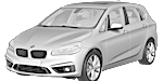 BMW F45 U0212 Fault Code